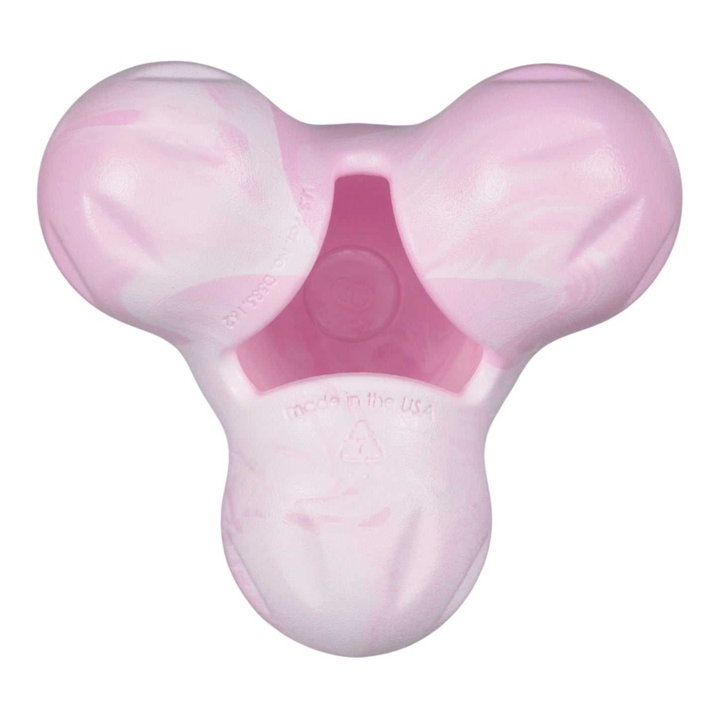 Tux Bubblegum Swirl Interactive Dog Toy Durable Play Premium - detail view