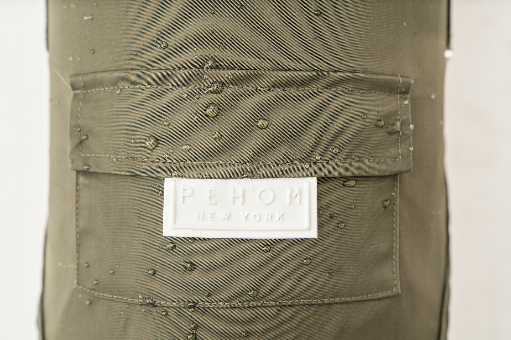Bowery Raincoat Beige Dog Apparel Premium Pet Supply Premium - close up view
