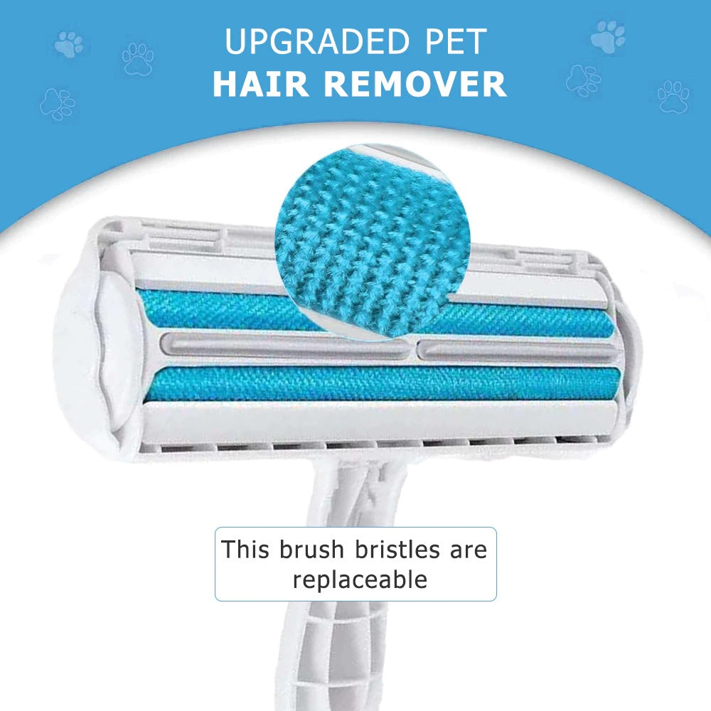 Pet Hair Roller Remover Lint Brush 2 Way Dog Cat Comb Tool - lifestyle view
