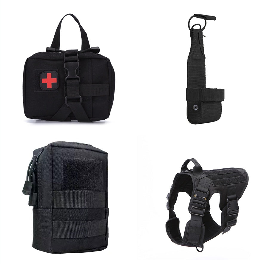 Tactical Dog Clothes Quick Disassembly Dog Vest Outdoor Pet