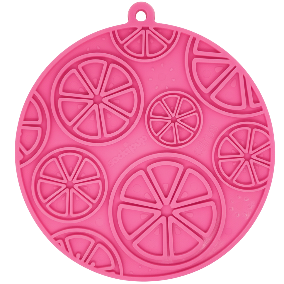 Citrus Design Emat Enrichment Lick Mat For Dogs And Cats USA - main product image