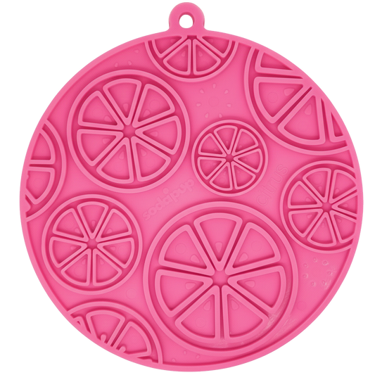 Citrus Design Emat Enrichment Lick Mat For Dogs And Cats USA - main product image