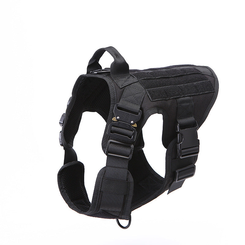 Tactical Dog Clothes Quick Disassembly Dog Vest Outdoor Pet - detail view
