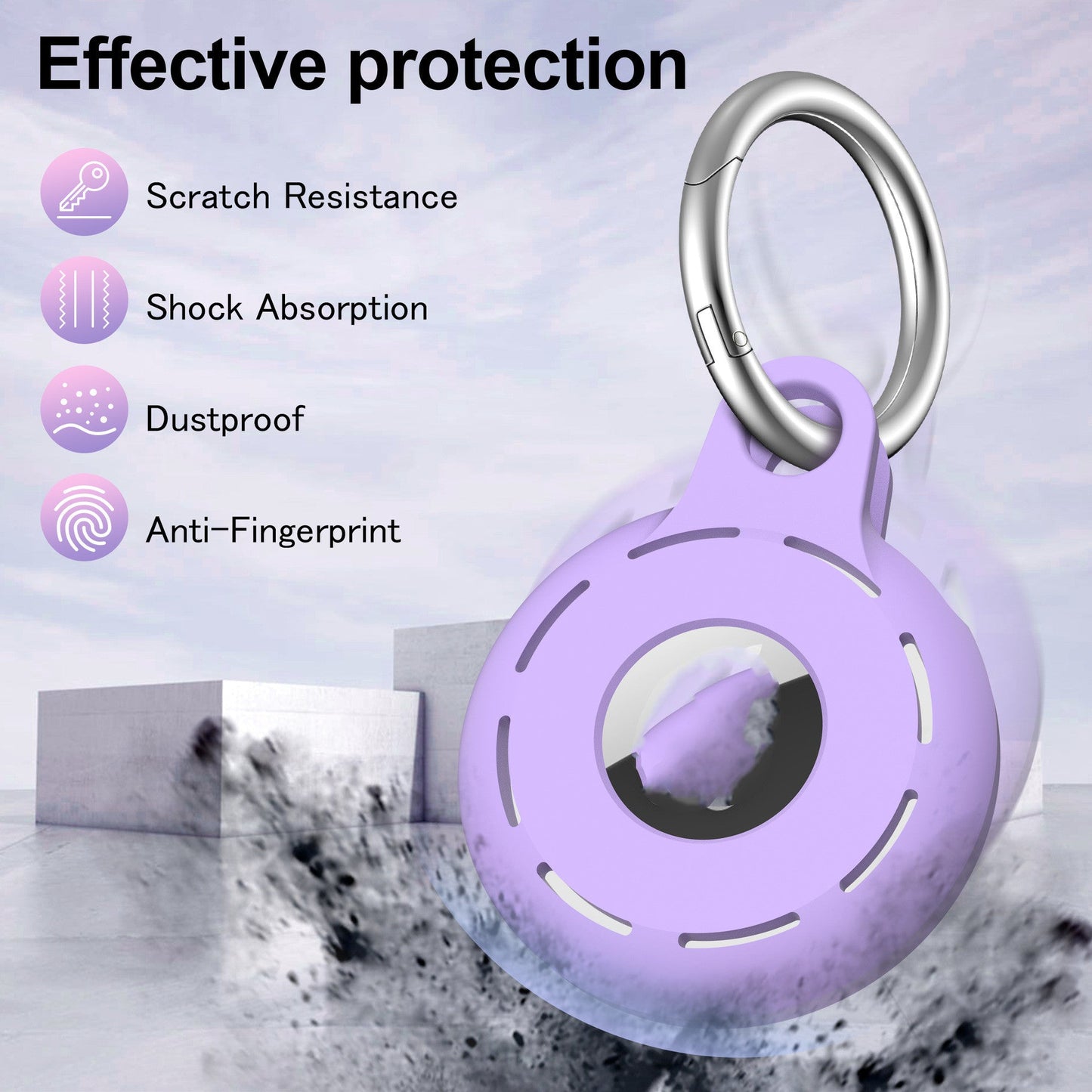 Dog Locator Tracker Anti-Lost Silicone Protective Cover - lifestyle view