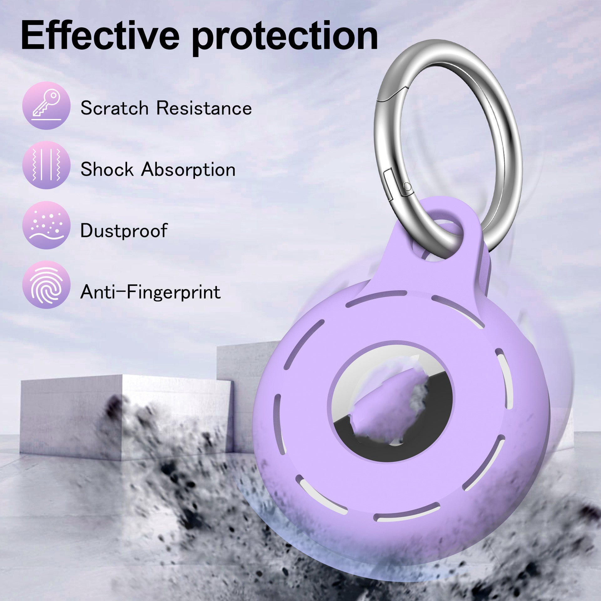 Dog Locator Tracker Anti-Lost Silicone Protective Cover - lifestyle view