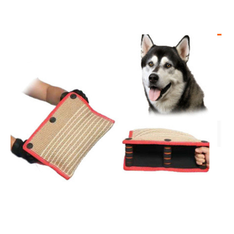 Dog Biting Sleeve Training Dog Protective Gear Dog Treats - lifestyle view