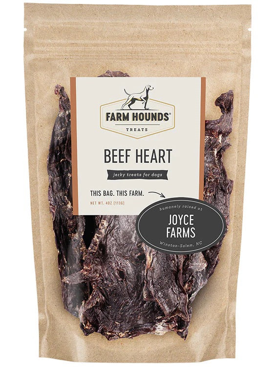 Farm Hounds Beef Heart 4Oz Dog Treats Premium - main product image