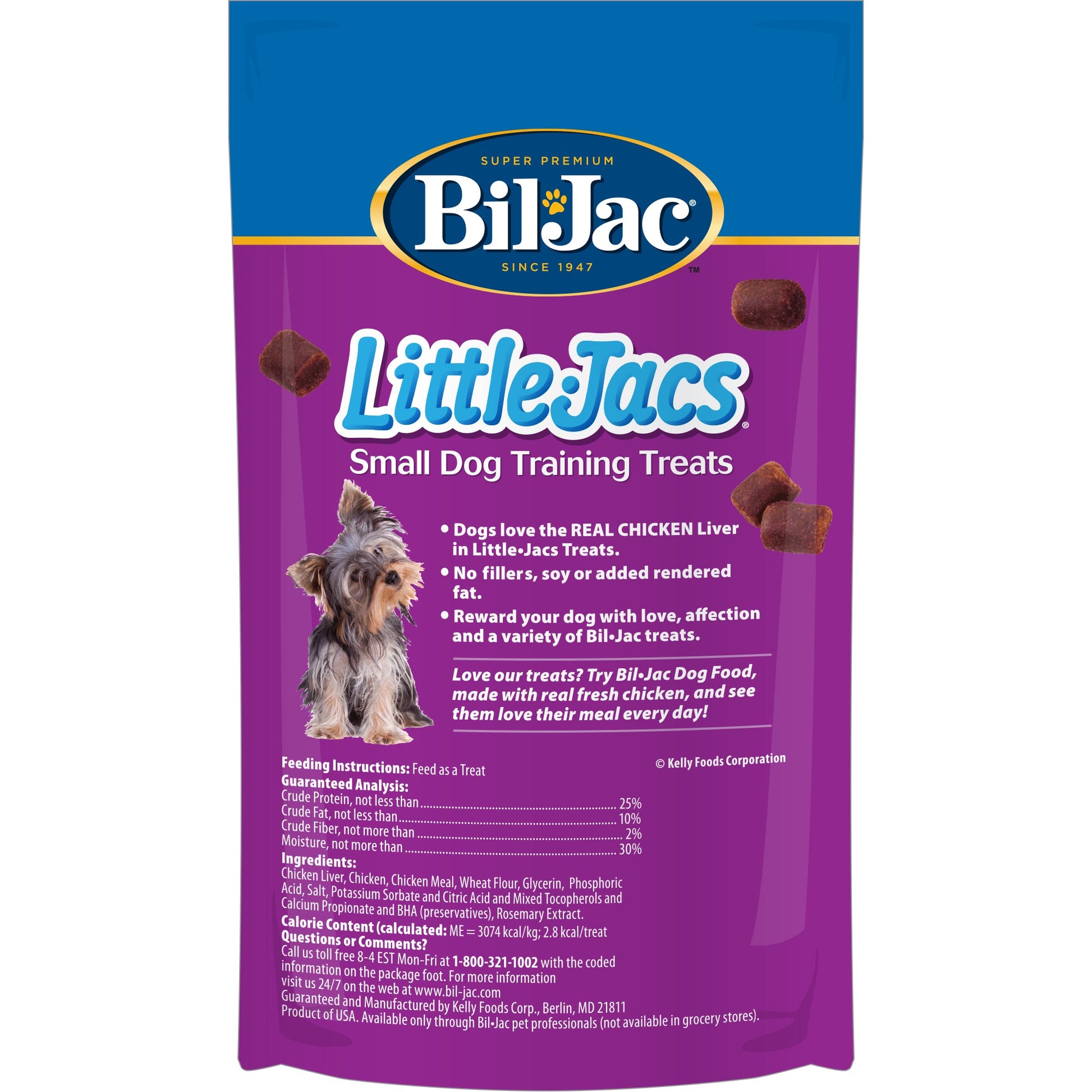 Bil Jacs Little Jack Soft Training Dog Treats 4Oz Dog Treats - detail view