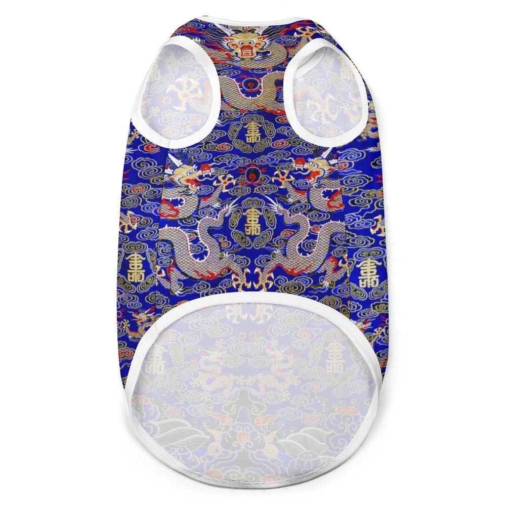 Pet Supply Blue Imperial Dragon Vest for Daily Use Essential - lifestyle product image for pet supply