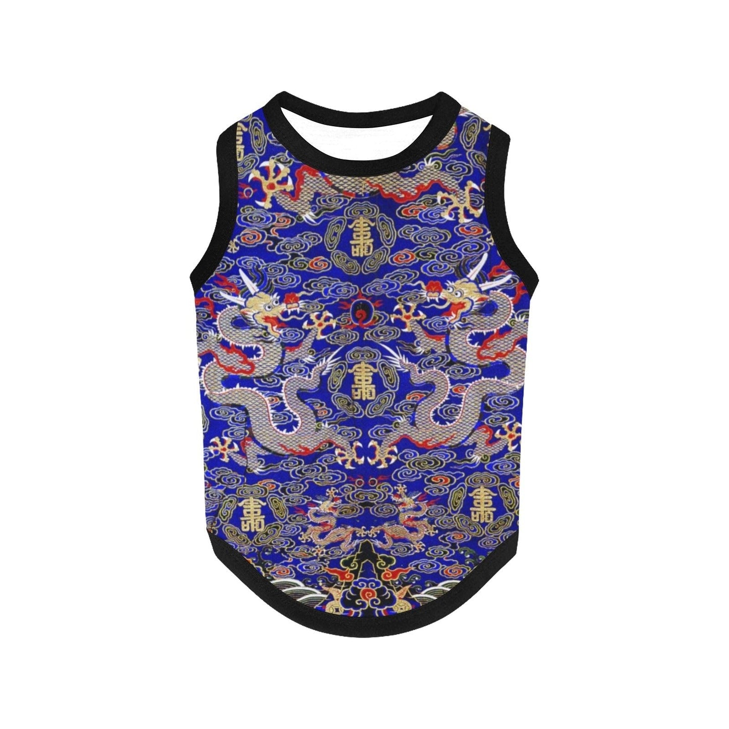 Pet Supply Blue Imperial Dragon Tank Top for Daily Use Essen - main product image for pet supply