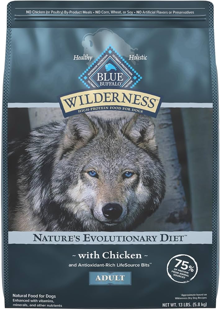 Blue Buffalo Wilderness Adult Chicken With Wholesome Grains - main product image