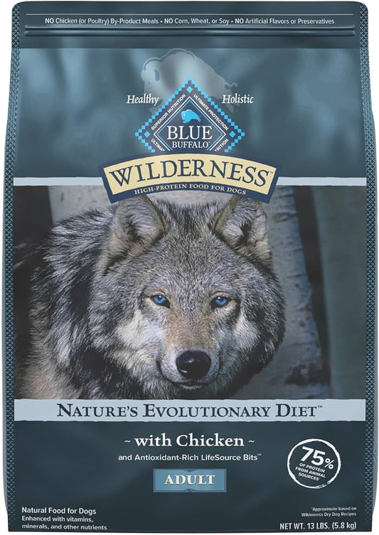 Blue Buffalo Wilderness Adult Chicken With Wholesome Grains - main product image