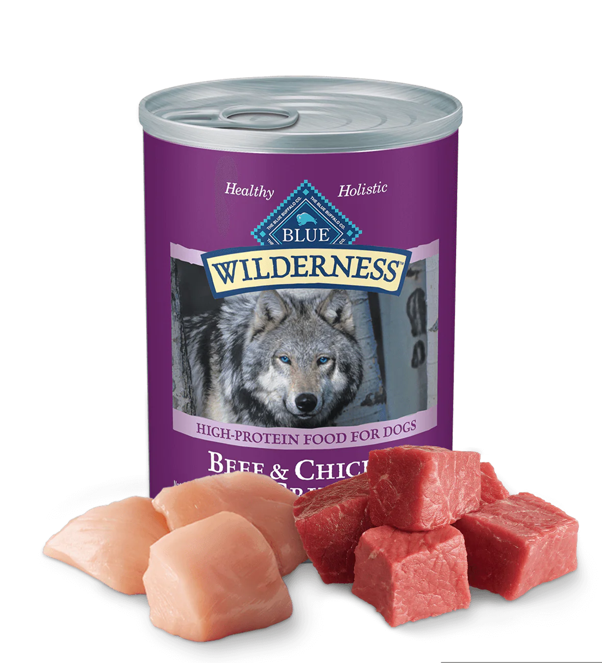 Blue Buffalo Wilderness Adult Grain Free Beef Chicken Grill - main product image