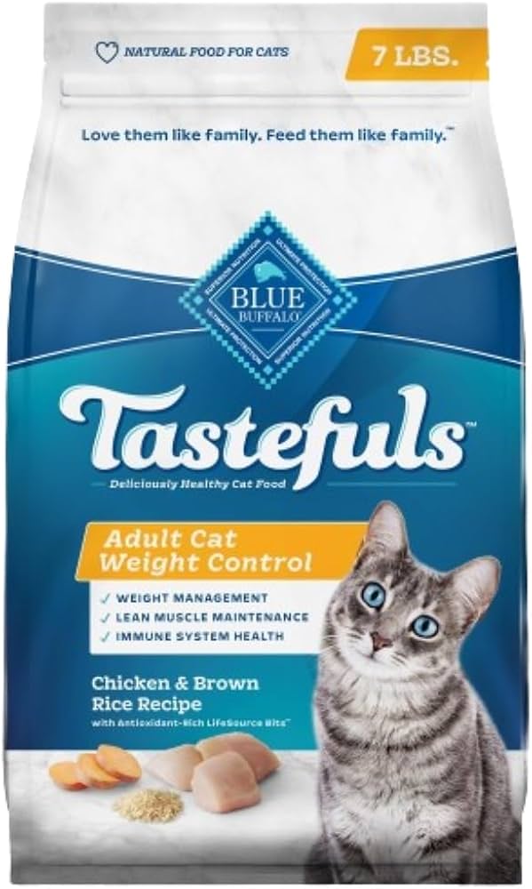 Blue Buffalo Tastefuls Adult Weight Control Chicken Brown - main product image