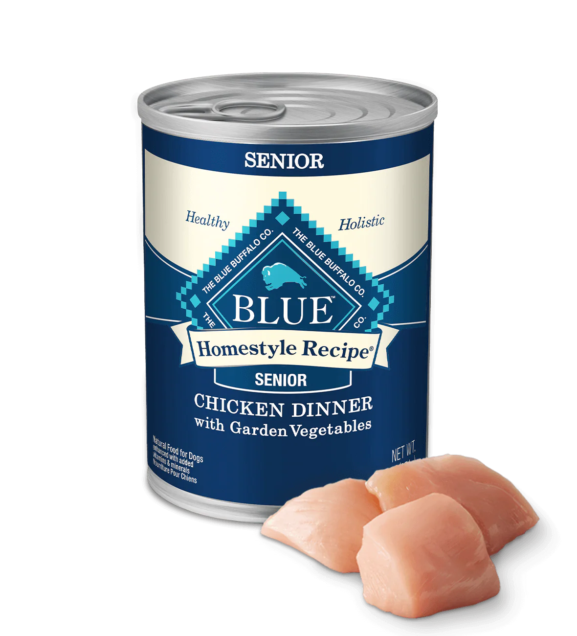 Blue Buffalo Senior Homestyle Chicken With Garden Vegetables - main product image