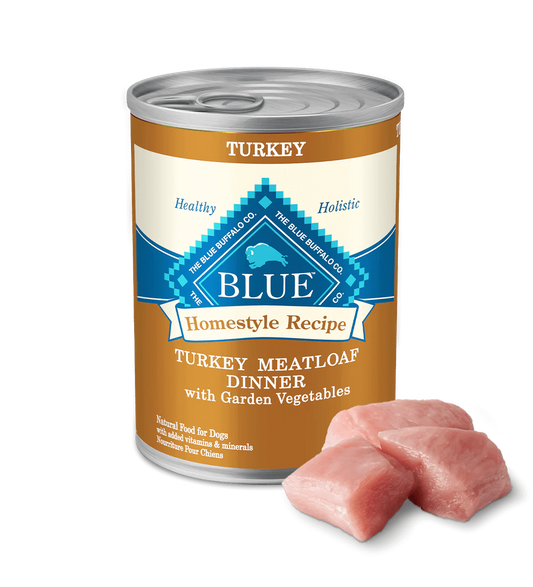 Blue Buffalo Adult Homestyle Turkey Meatloaf With Garden Wet - main product image