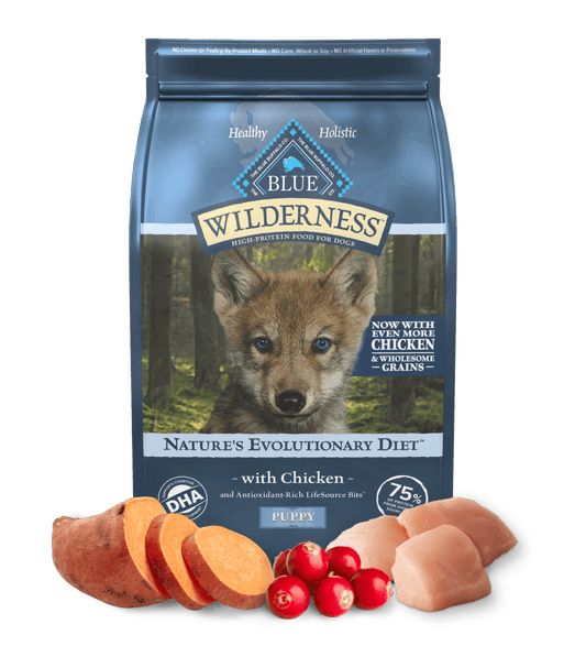Blue Buffalo Wilderness Puppy Chicken With Wholesome Grains - main product image