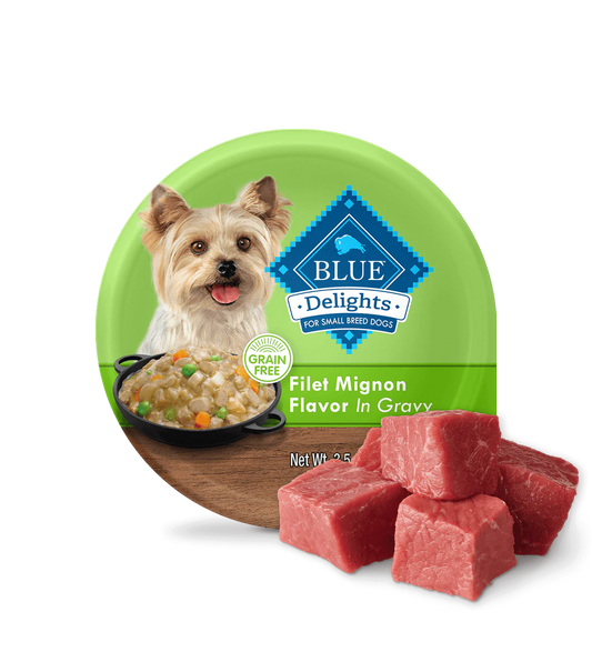 Blue Buffalo Blue Delights Small Breed Adult Dog Filet In 3 - main product image
