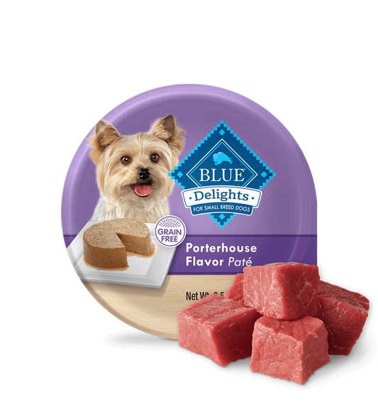 Blue Buffalo Blue Delights Small Breed Adult Dog Porterhouse - main product image