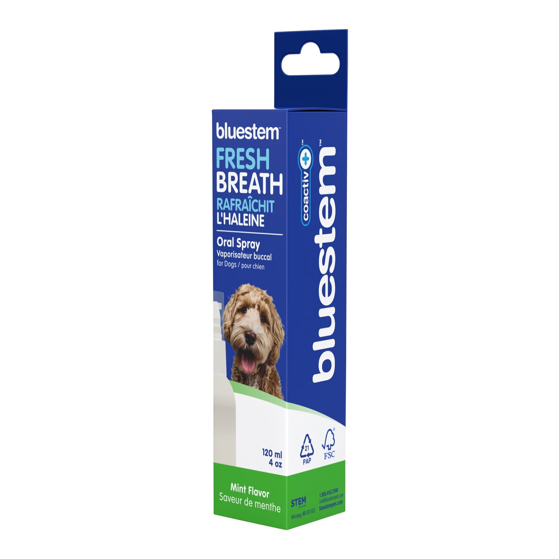 Bluestem Oral Care Dog Spray Mint 4 Fl Oz Pet Dental Care - gallery image 6