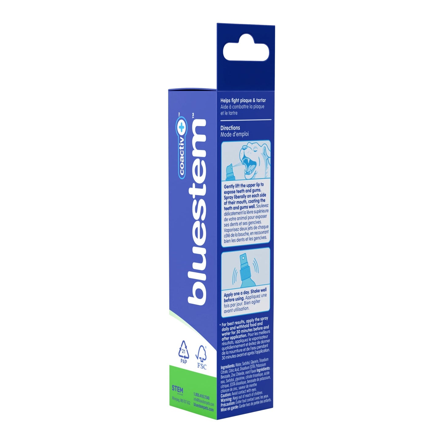 Bluestem Oral Care Dog Spray Mint 4 Fl Oz Pet Dental Care - gallery image 7