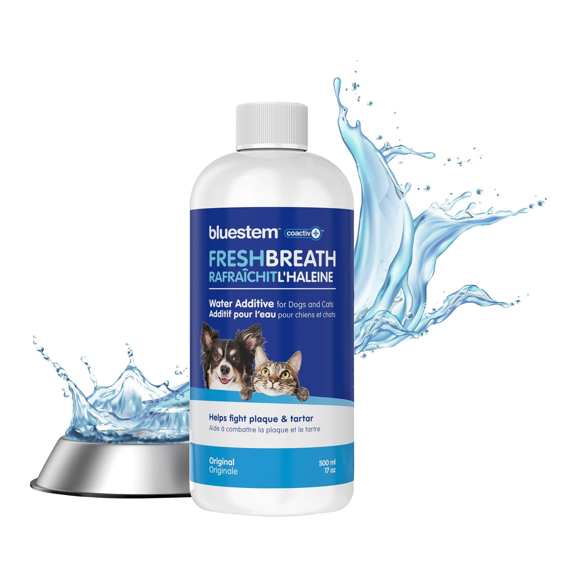 Bluestem Fresh Breath Plaque Tartar Control Water Additive - lifestyle view