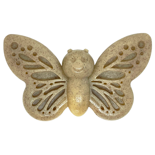 Butterfly Nylon Chew Enrichment Toy 2 In 1 For Aggressive - detail view
