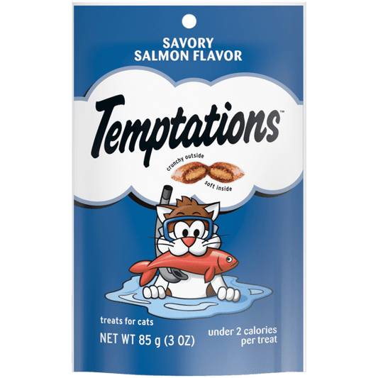 Dog Treats Temptations Salmon Chews Daily Training Rewards - main product image