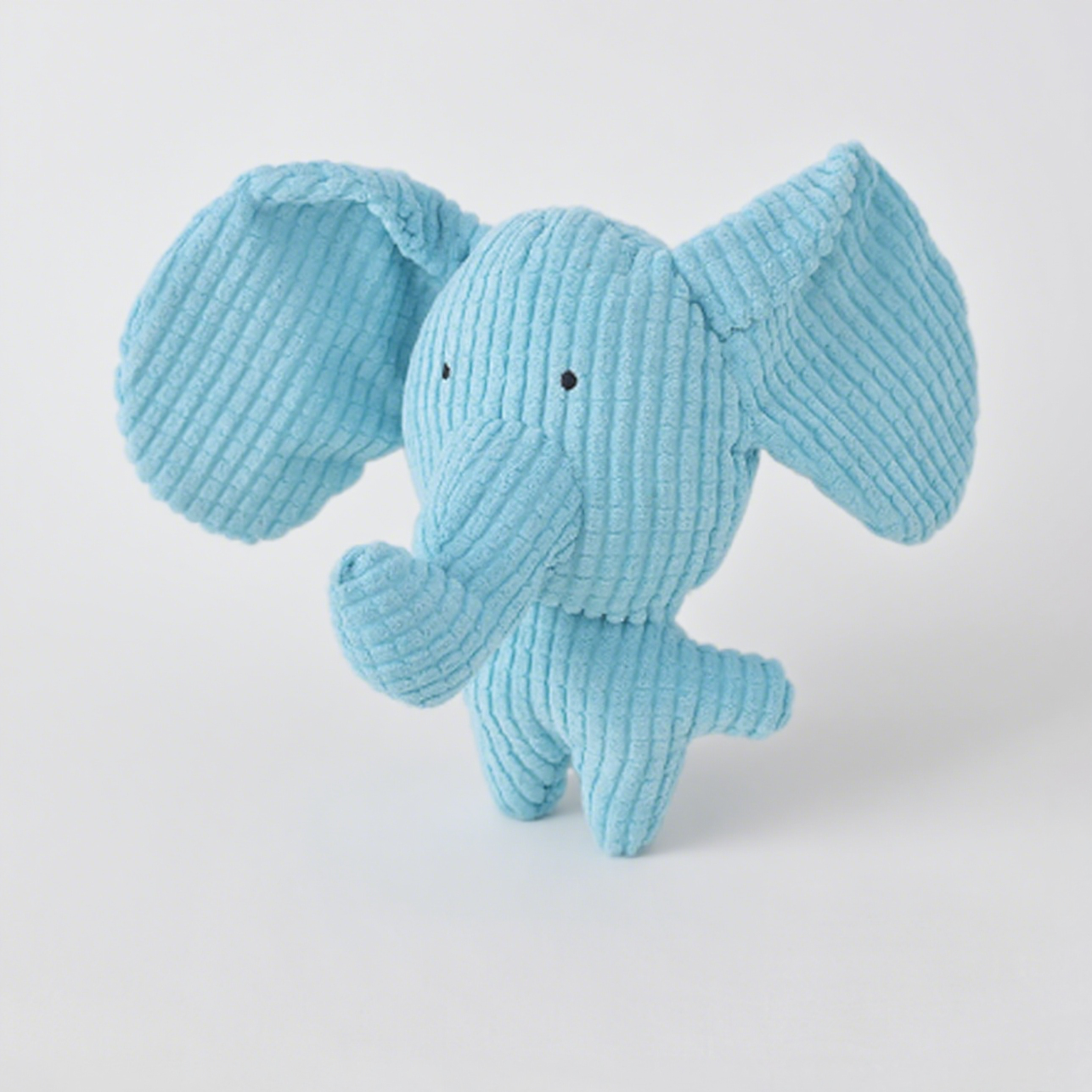 Pet Plush Squeaky Toy - Elephant - lifestyle view