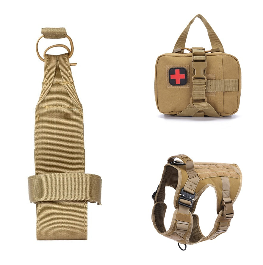 Tactical Dog Clothes Quick Disassembly Dog Vest Outdoor Pet