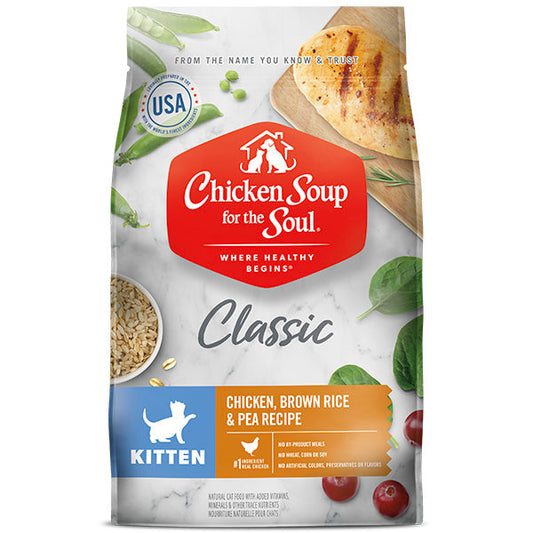 Chicken Soup Adult Chicken Brown Rice And Pea Cat Food 4 5Lb - main product image
