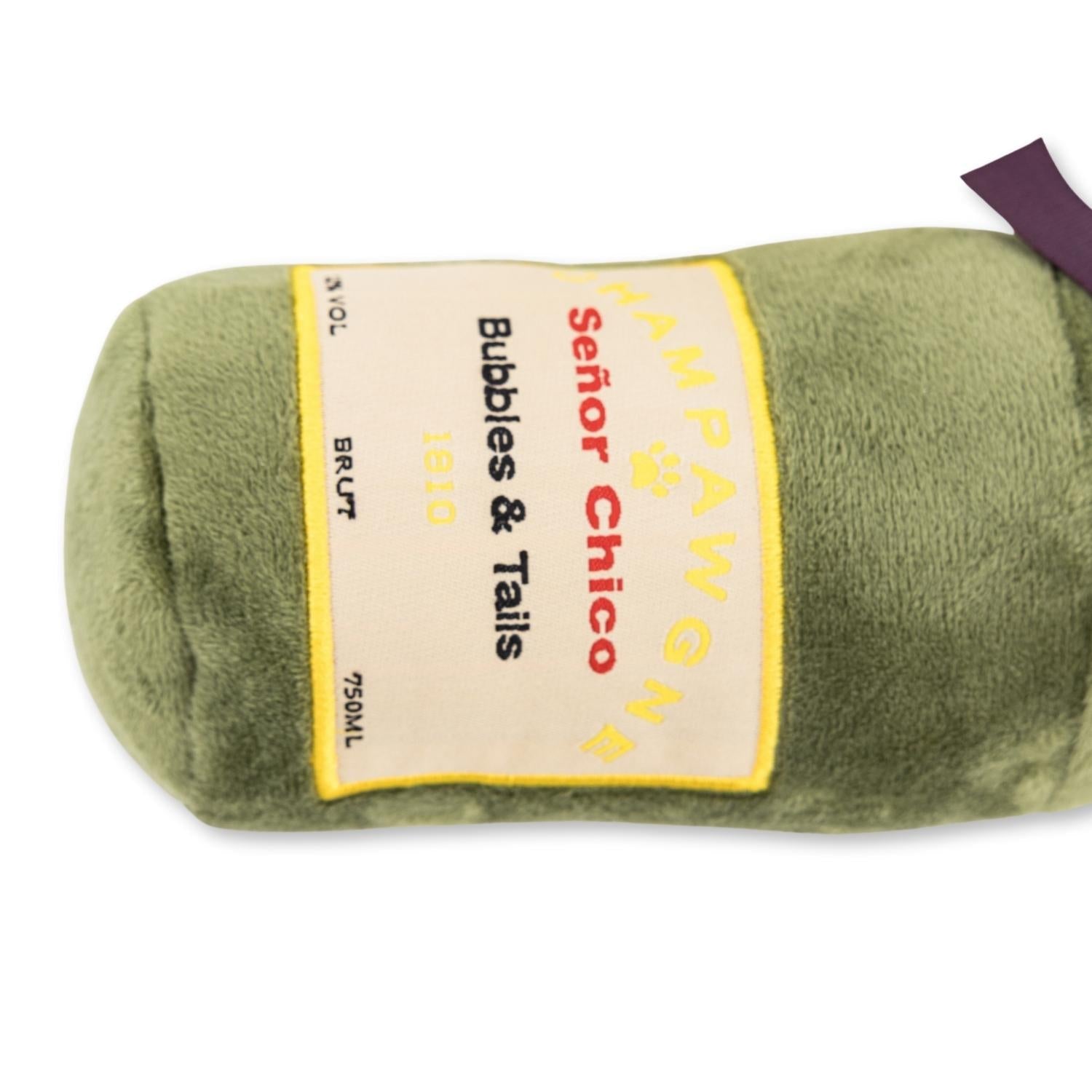 Dog Treats Champawgne-Cheers Plush Toy Gift Set with Essenti - gallery product image for dog treats