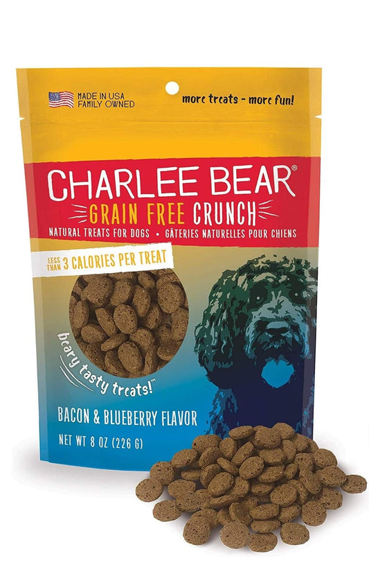 Dog Treats Premium Bacon Chews 8oz Training Rewards Premium - main product image