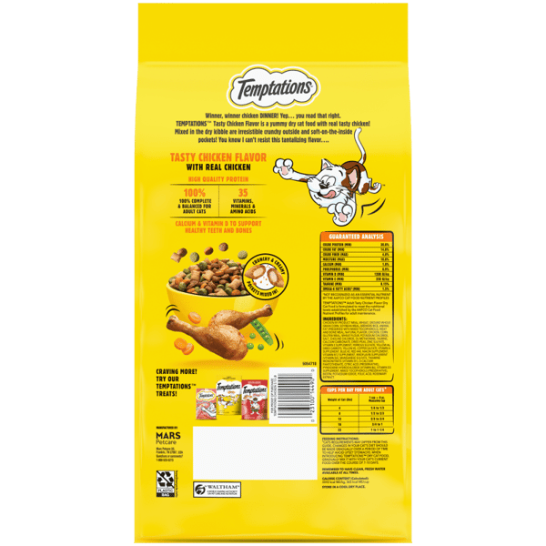 Dry Cat Food Temptations Chicken Recipe Daily Daily Meals - detail view