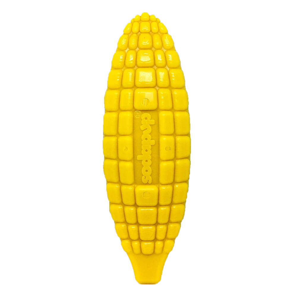 Corn On The Cob Nylon Dog Toy For Aggressive Chewers USA Dog - detail view