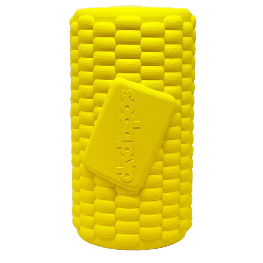 Corn On The Cob Dog Toy Durable Rubber Treat Dispenser USA - main product image