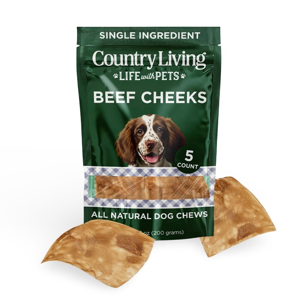 Dog Treats Country Living Beef Cheek Chip Treats Chicken - main product image for dog treats
