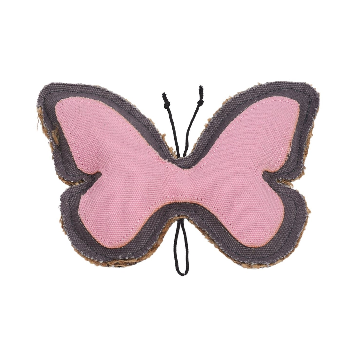 Dog Treats Country Living Canvas Jute Butterfly-Shaped Chew - lifestyle product image for dog treats