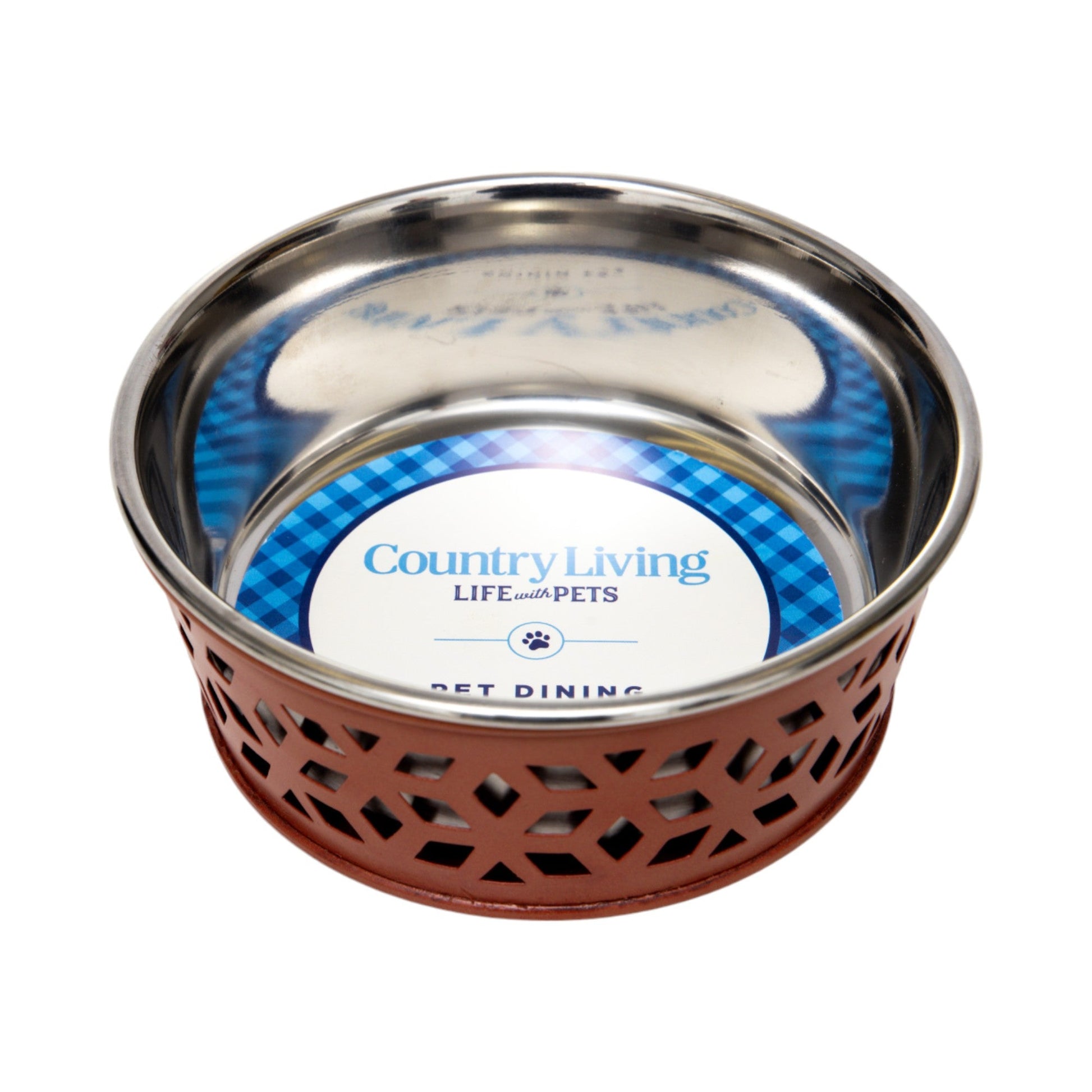 Dog Feeder Country Living Set of Stainless Steel Bowls Essen - gallery product image for dog feeder