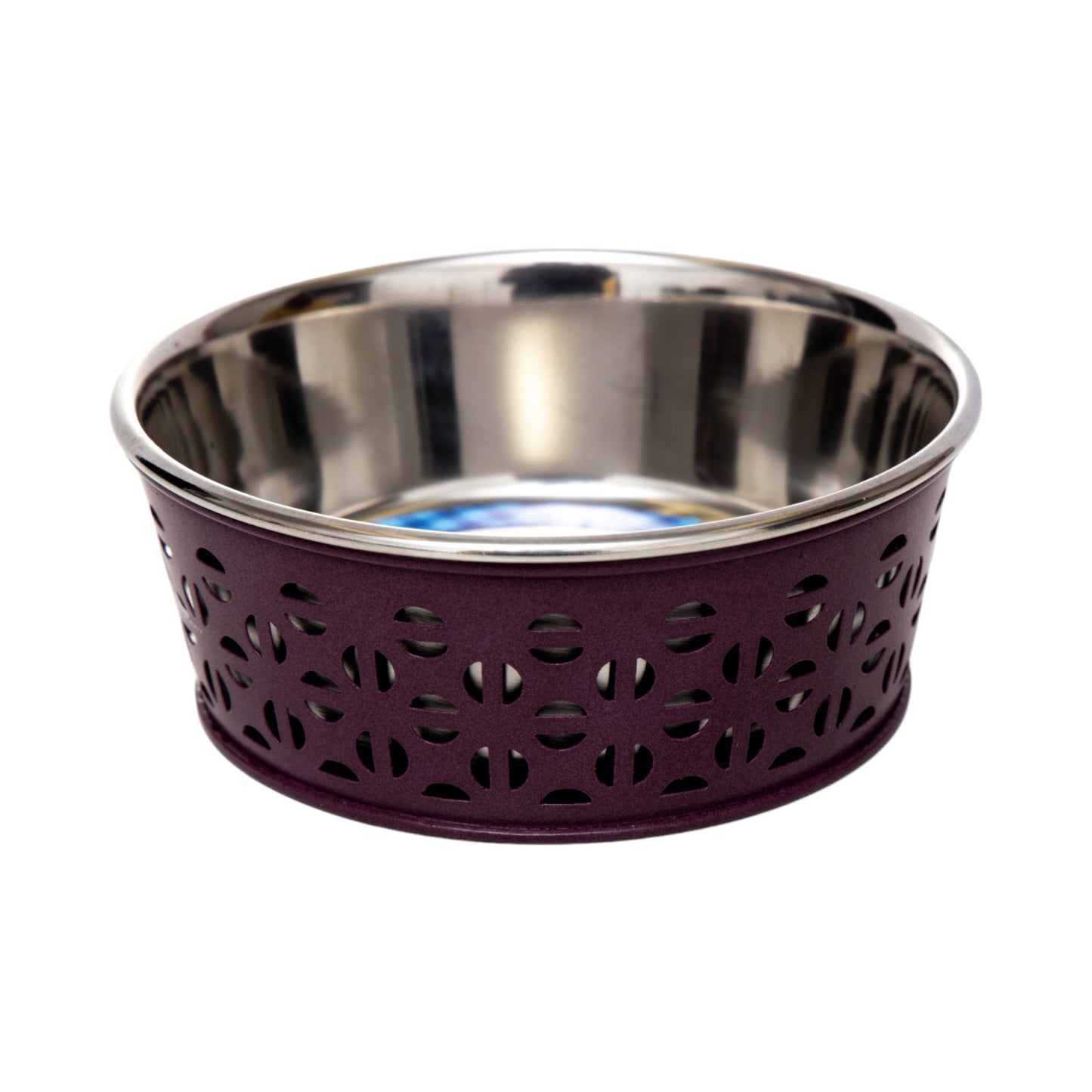Dog Feeder Country Living Set of Stainless Steel Bowls Essen - close up product image for dog feeder