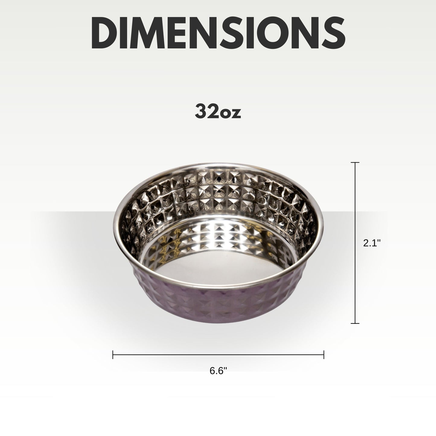 Dog Feeder Country Living Set of Hammered Stainless Steel - gallery product image for dog feeder