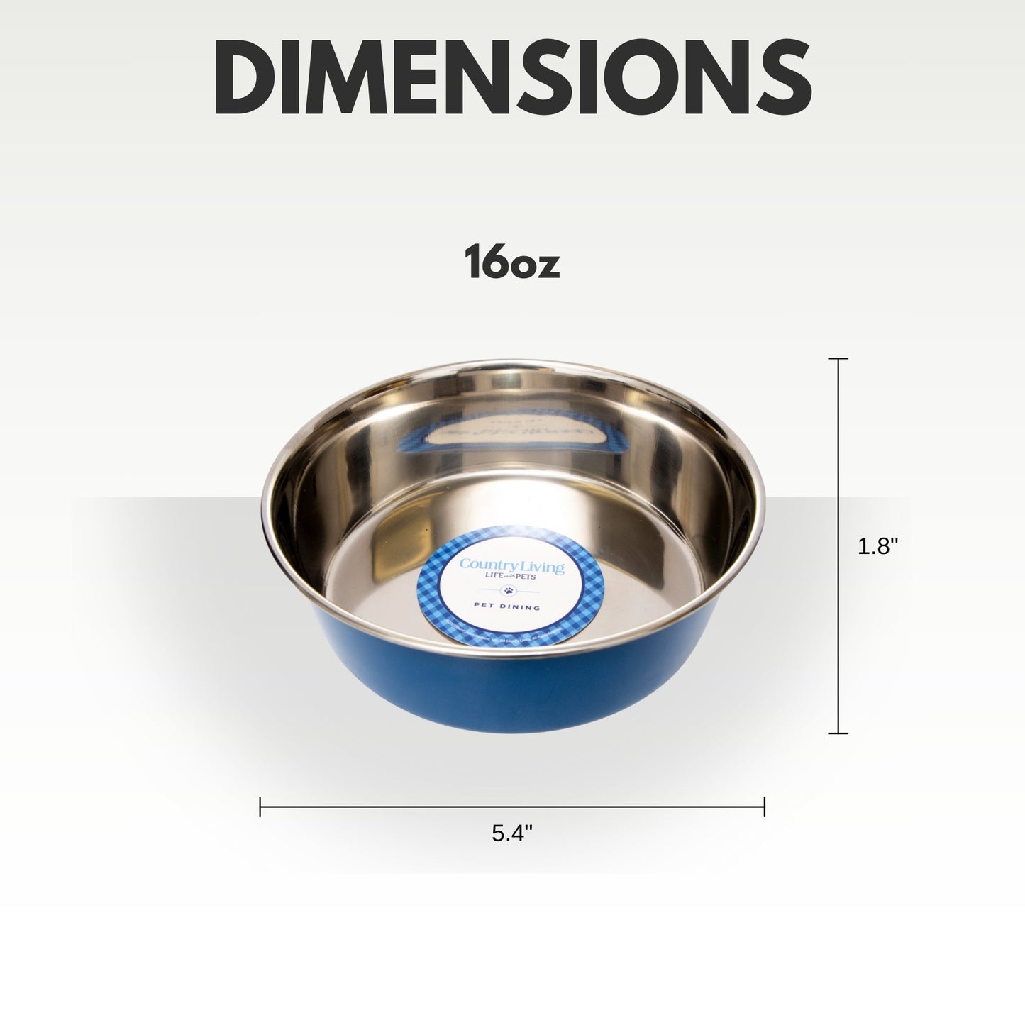 Dog Food Country Living Set of Heavy Gauge Stainless Steel - gallery product image for dog food