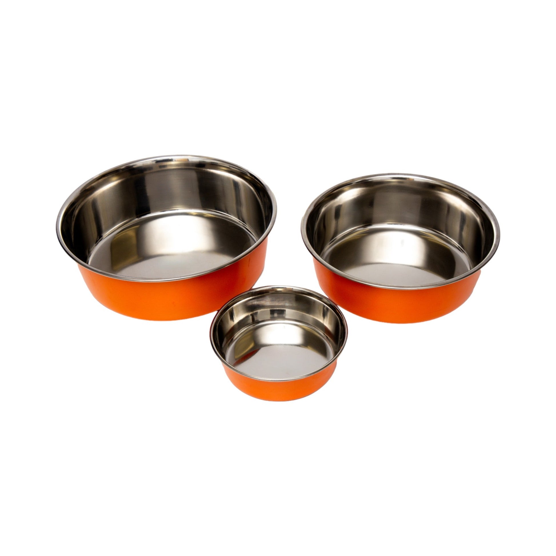 Dog Food Country Living Set of Heavy Gauge Stainless Steel - gallery product image for dog food