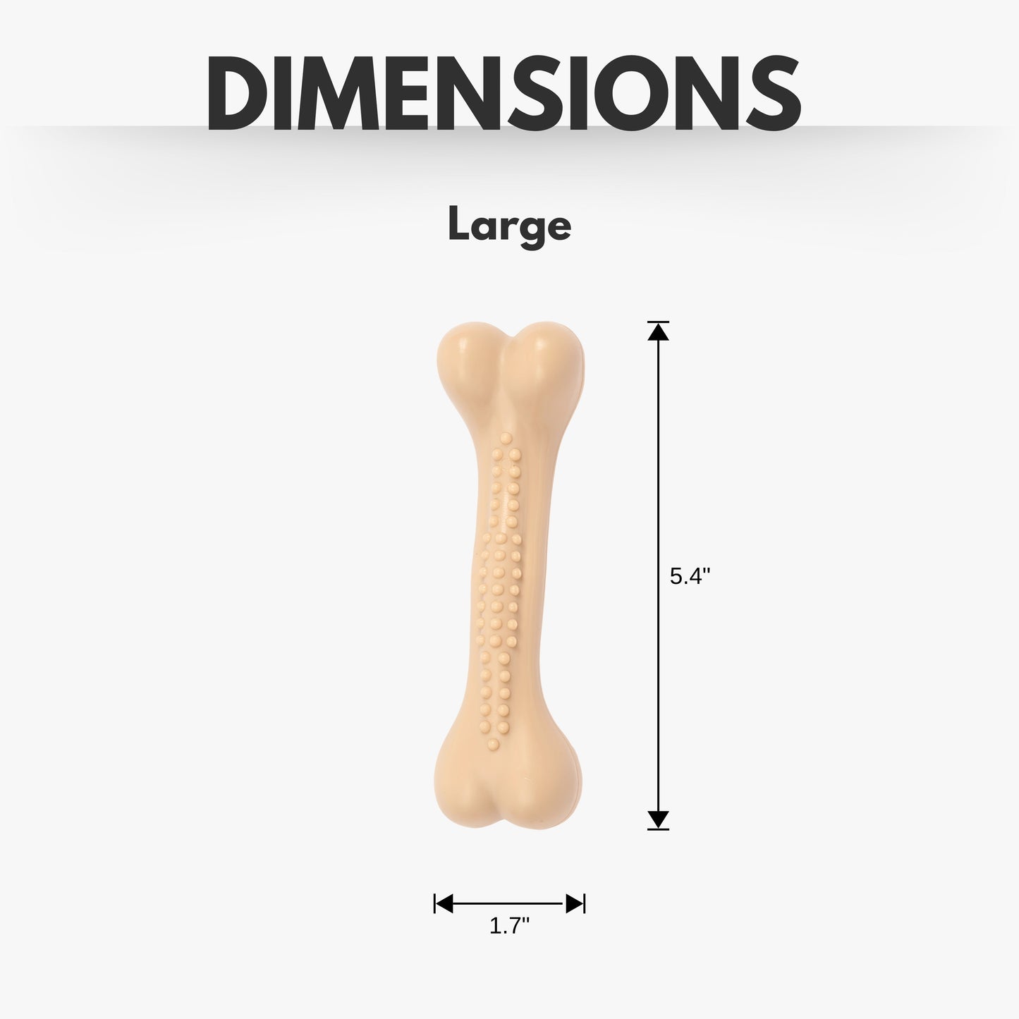 Dog Treats Country Living Nylon Chew Bone Toy for Daily Use - gallery product image for dog treats