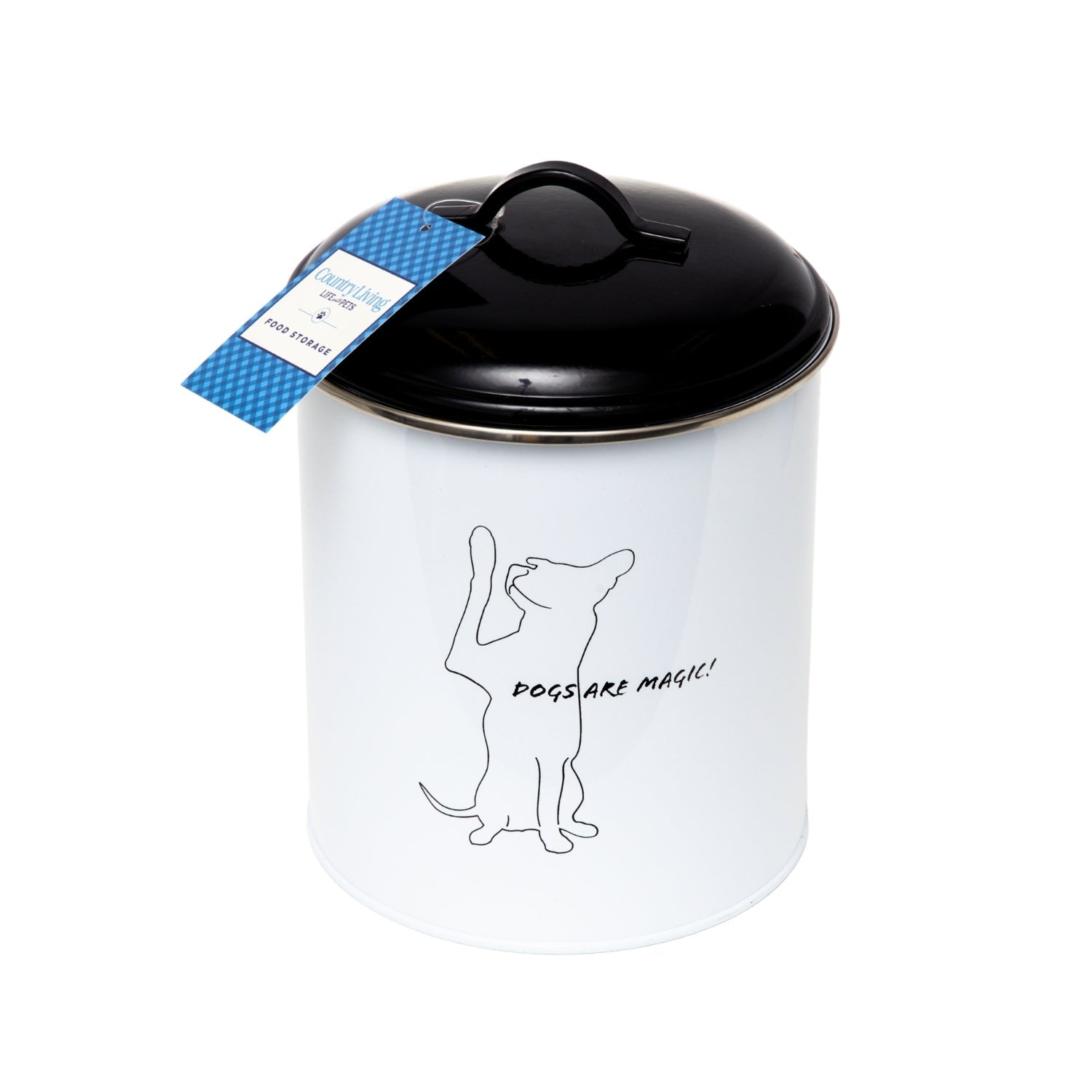 Pet Treats Country Living Set of Treat Storage Canisters - lifestyle product image for pet treats