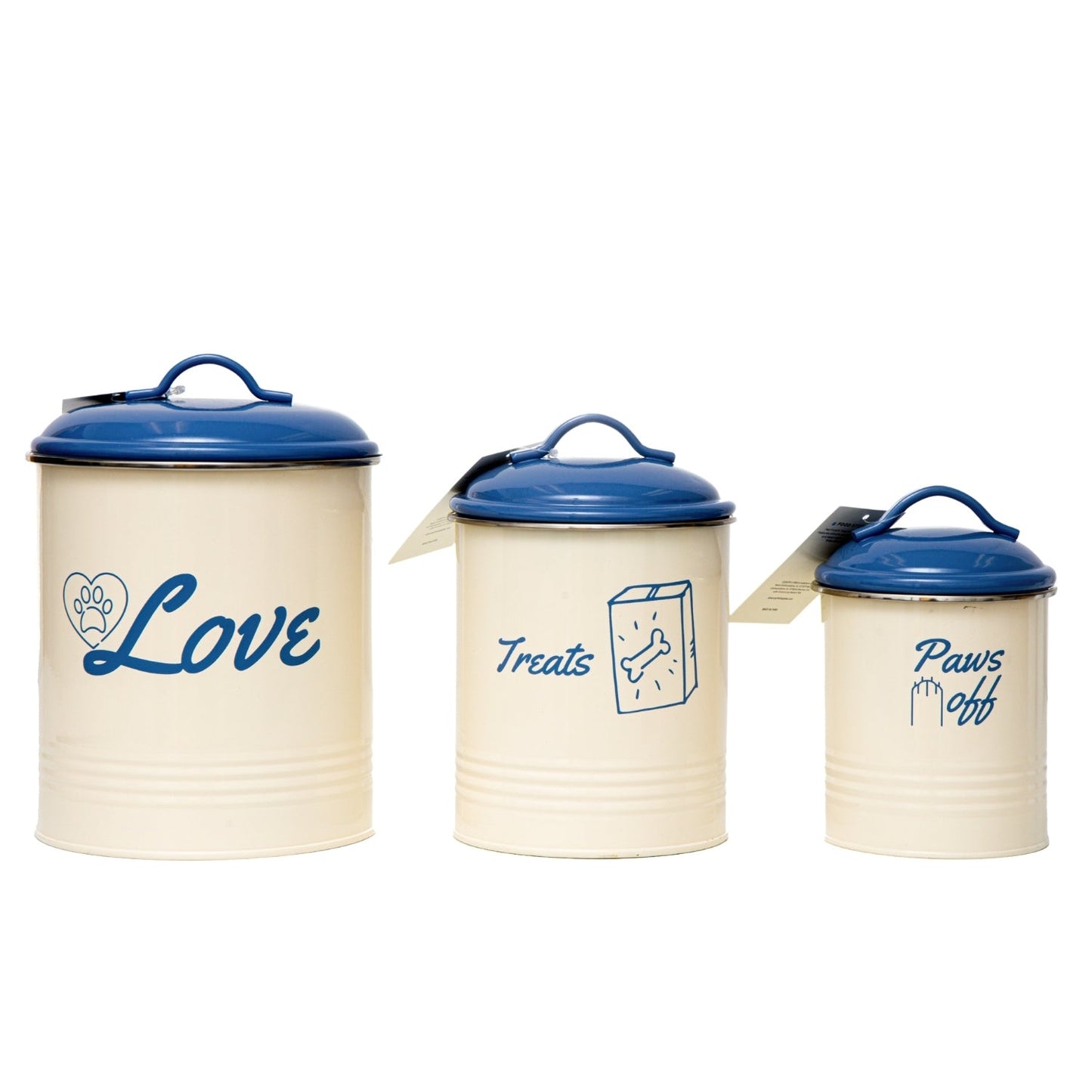 Dog Treats Country Living Set of Treat Canisters Treat Essen - gallery product image for dog treats