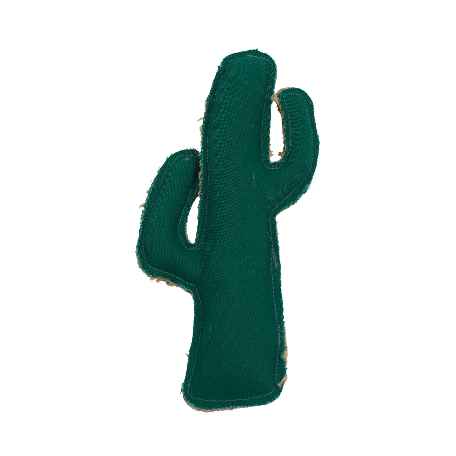 Dog Treats Country Living Canvas Jute Cactus-Shaped Chew Toy - lifestyle product image for dog treats