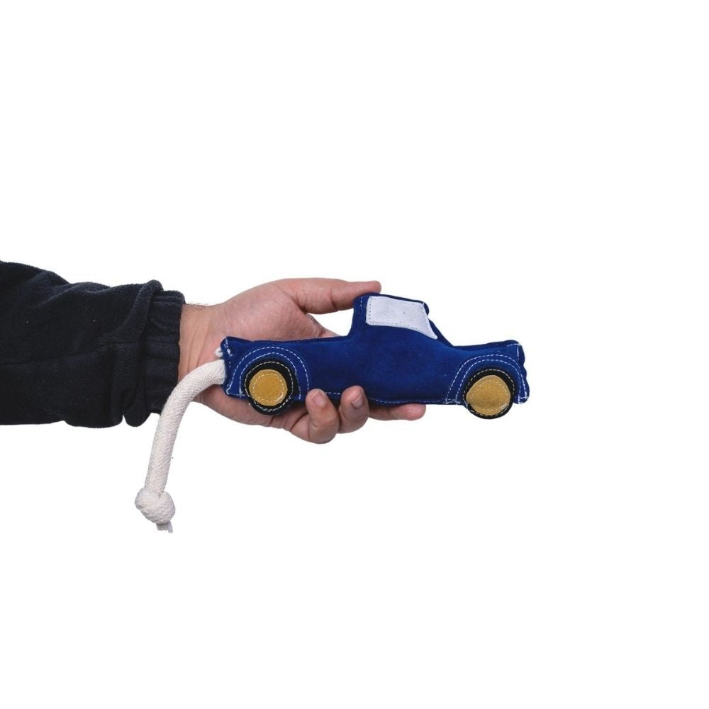 Dog Treats Country Living Faux Leather Blue Pickup Truck - gallery product image for dog treats
