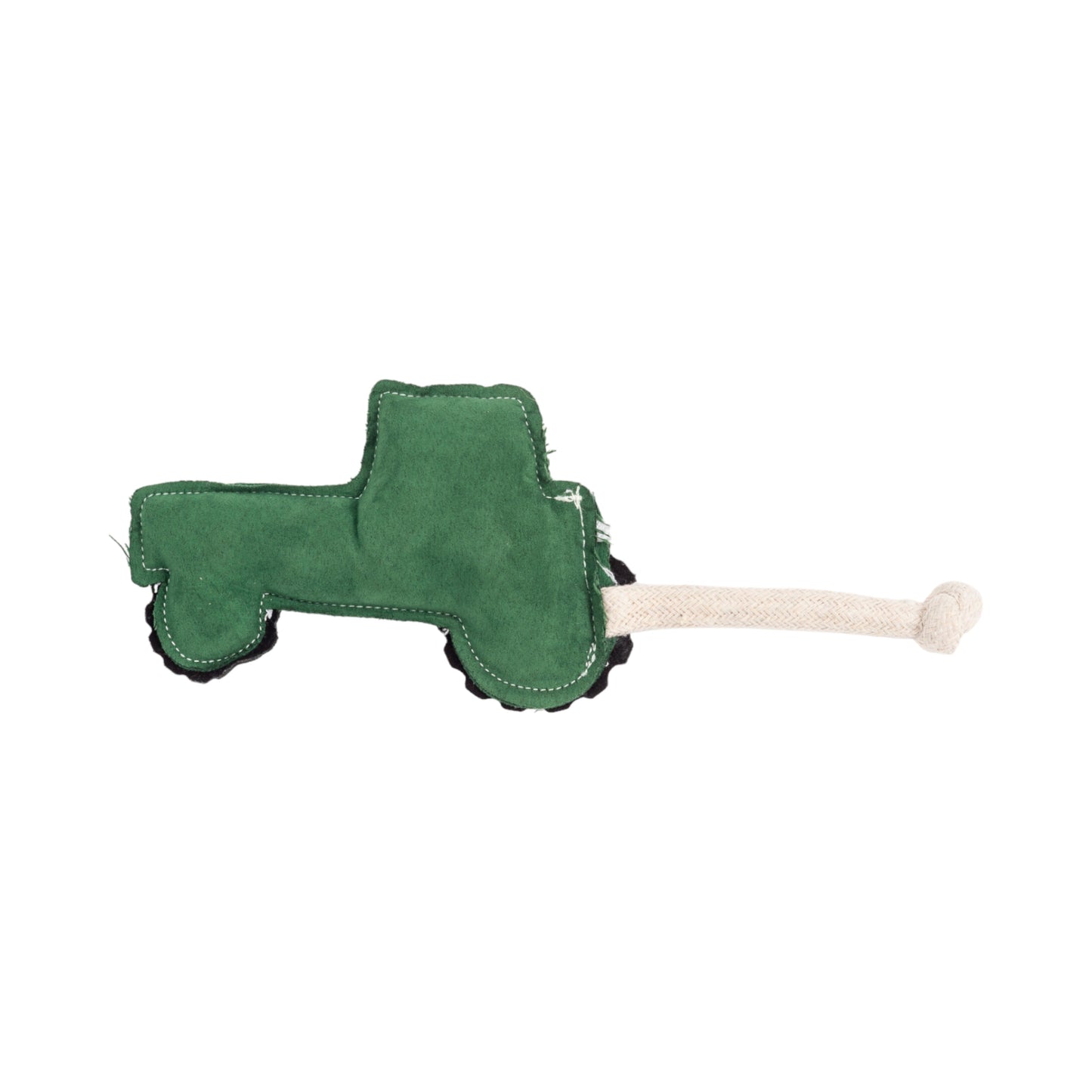Dog Treats Country Living Faux Leather Green Tractor Chew - gallery product image for dog treats