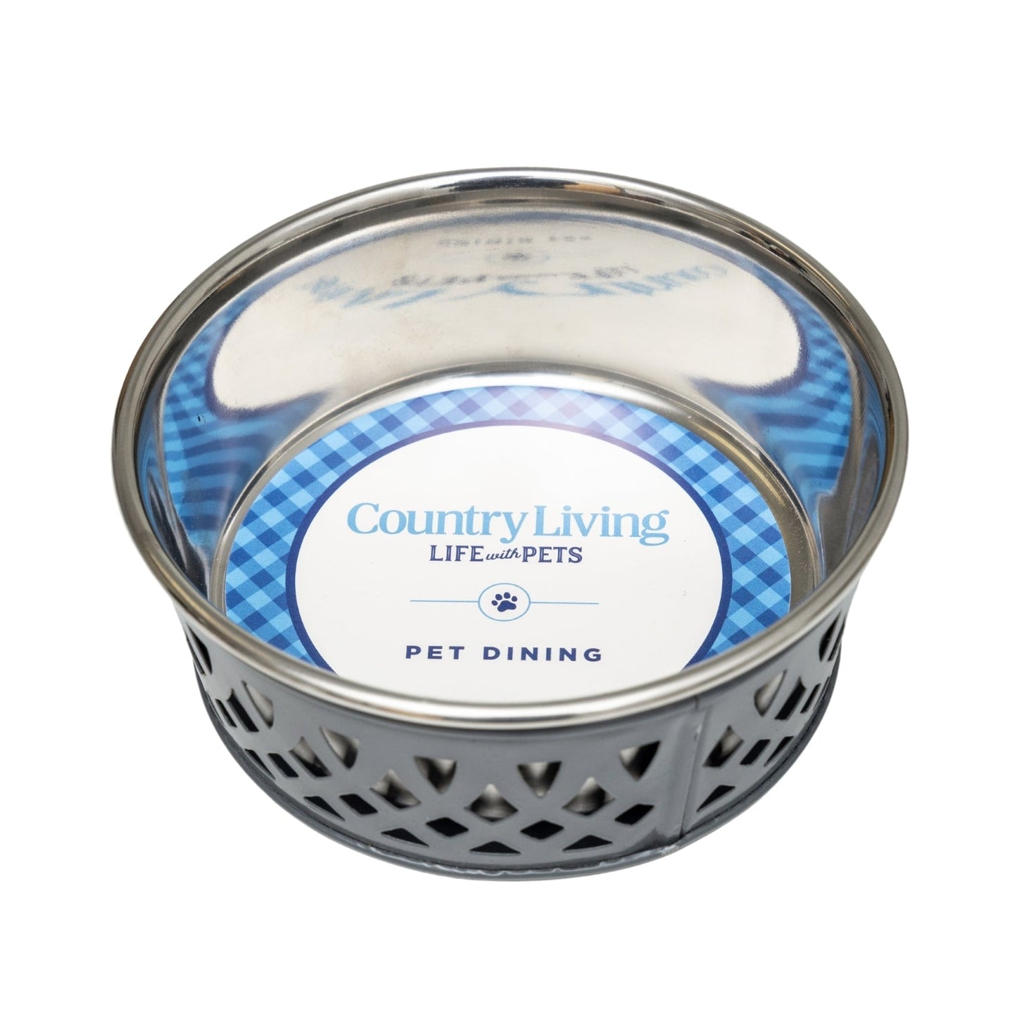 Dog Feeder Country Living Set of Stainless Steel Bowls Essen - gallery product image for dog feeder